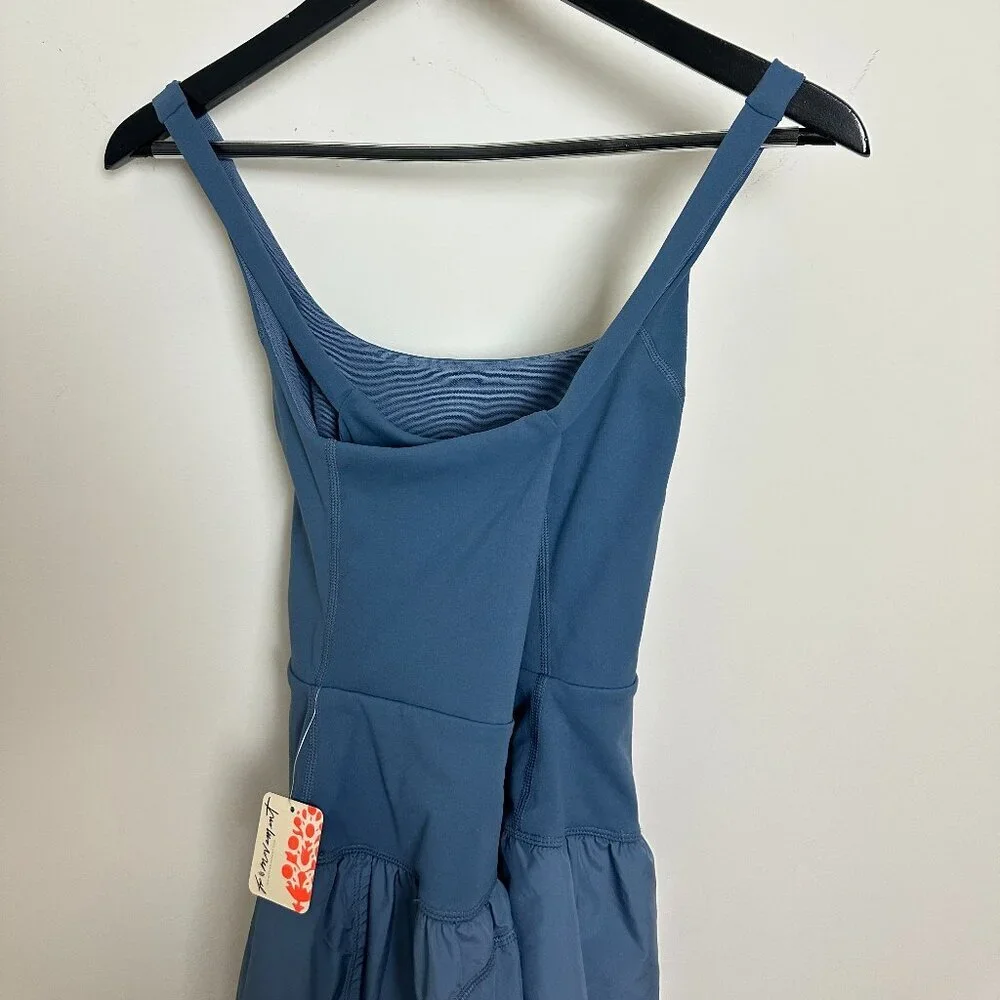 FREE PEOPLE Movement Righteous Runsie in Skyline Size Large NWT - Picture 5 of 8